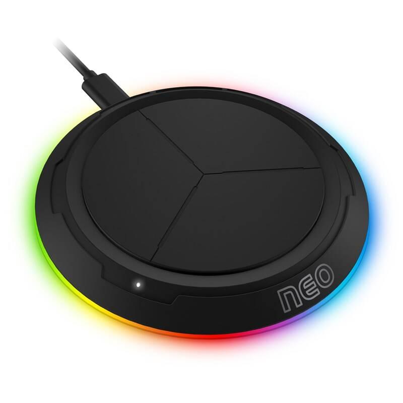 Bezdrátová nabíječka Connect IT NEO RGB