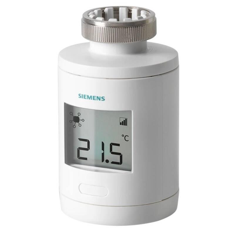 Bezdrátová termohlavice Siemens k termostatu RDS110.R,