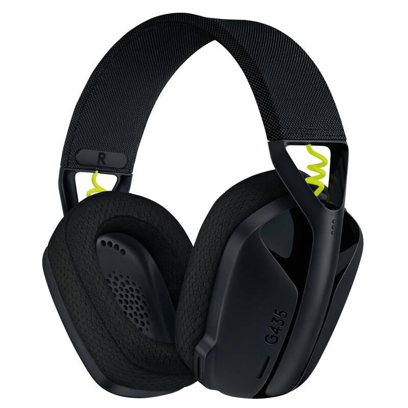 Headset Logitech G435 Lightspeed černý