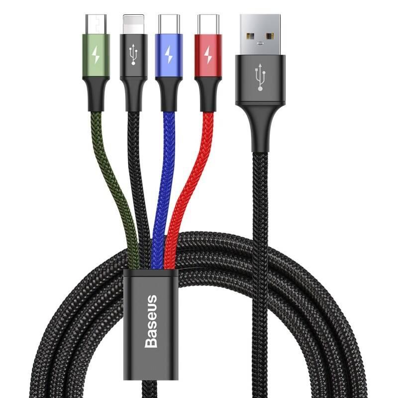 Kabel Baseus 4v1, USB 2x USB-C,