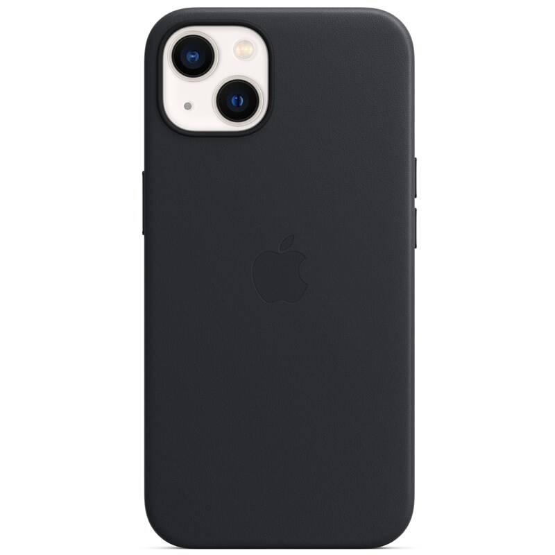 Kryt na mobil Apple Leather Case s MagSafe pro iPhone 13 mini - temně inkoustový, Kryt, na, mobil, Apple, Leather, Case, s, MagSafe, pro, iPhone, 13, mini, temně, inkoustový