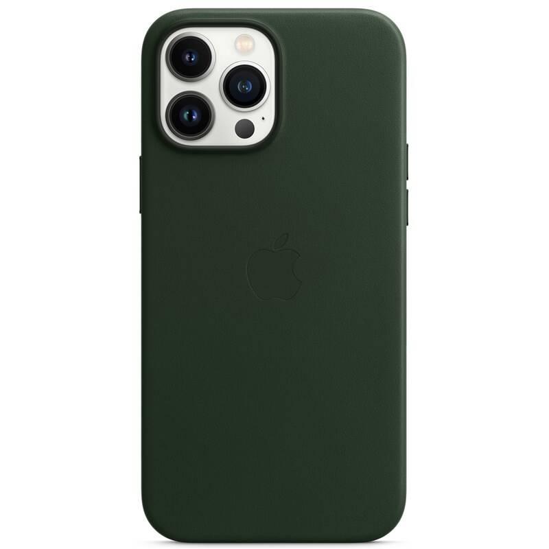 Kryt na mobil Apple Leather Case s MagSafe pro iPhone 13 Pro Max - sekvojově zelený, Kryt, na, mobil, Apple, Leather, Case, s, MagSafe, pro, iPhone, 13, Pro, Max, sekvojově, zelený