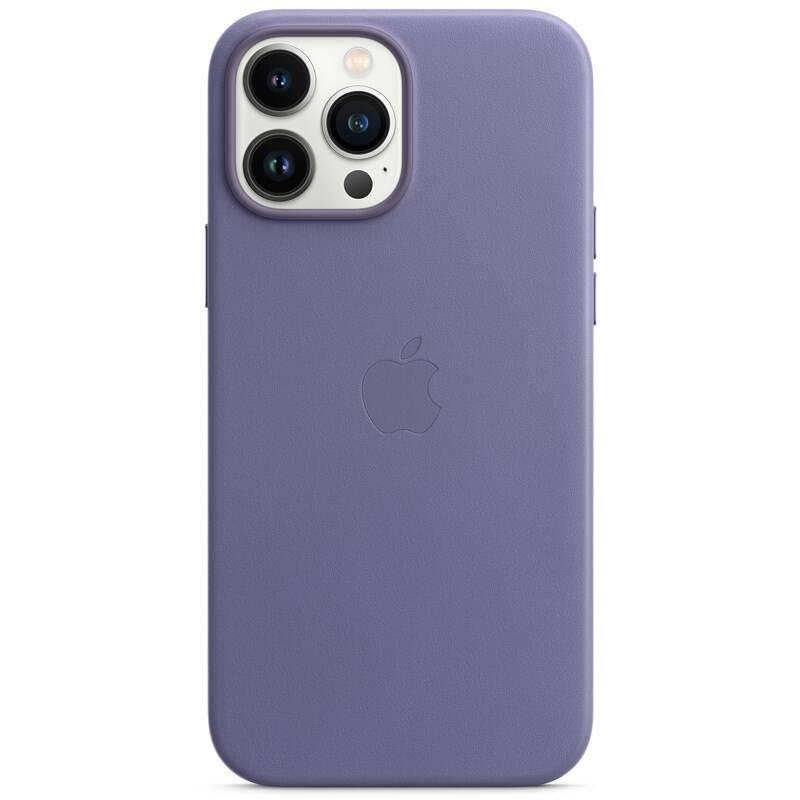 Kryt na mobil Apple Leather Case s MagSafe pro iPhone 13 Pro Max - šeříkově nachový, Kryt, na, mobil, Apple, Leather, Case, s, MagSafe, pro, iPhone, 13, Pro, Max, šeříkově, nachový