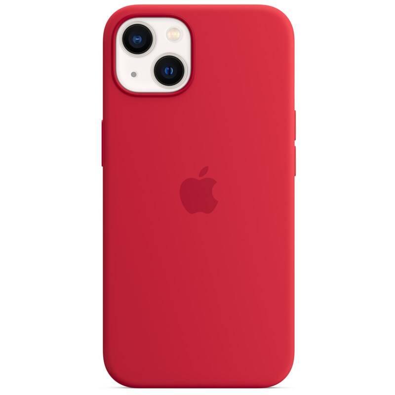 Kryt na mobil Apple Silicone Case s MagSafe pro iPhone 13 mini – RED, Kryt, na, mobil, Apple, Silicone, Case, s, MagSafe, pro, iPhone, 13, mini, –, RED
