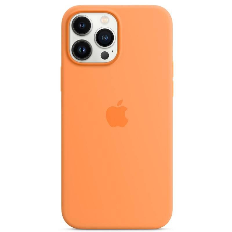 Kryt na mobil Apple Silicone Case s MagSafe pro iPhone 13 Pro – měsíčkově žlutý