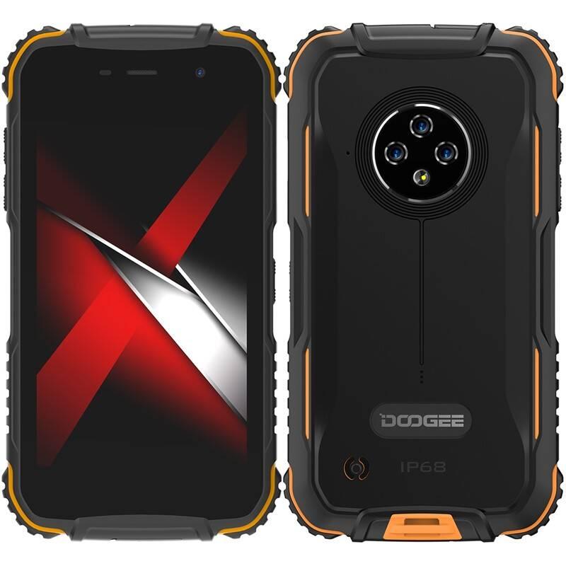 Mobilní telefon Doogee S35 2GB 16GB černý oranžový