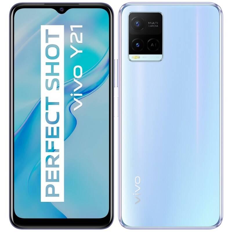 Mobilní telefon vivo Y21 - Pearl White