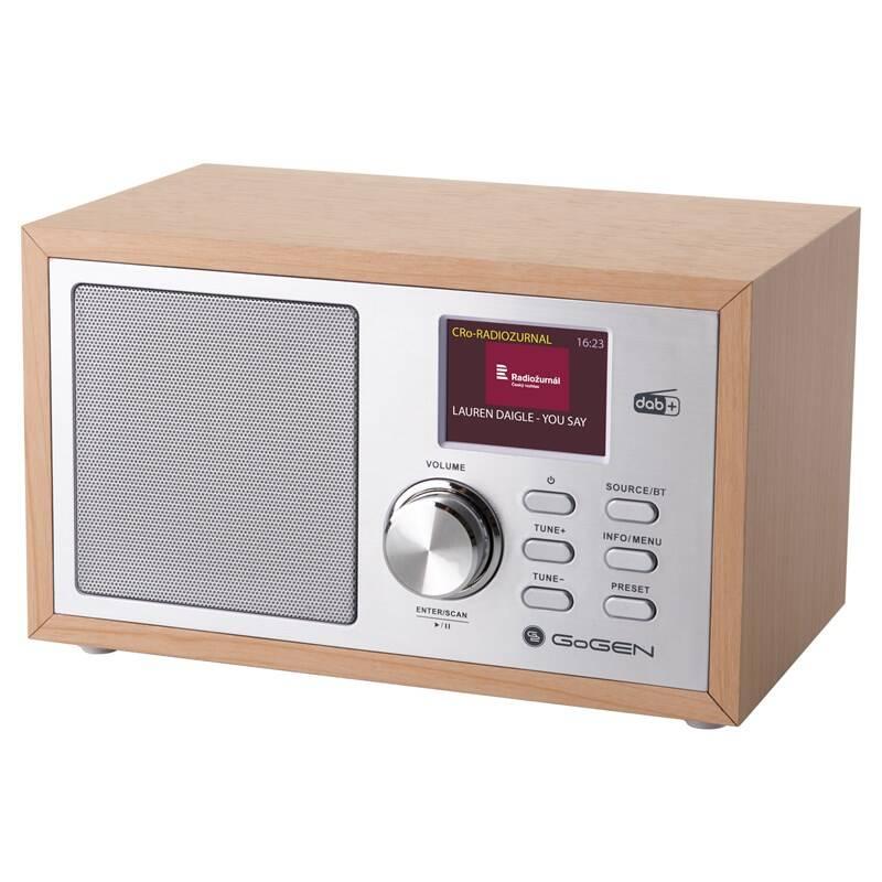 Radiopřijímač s DAB GoGEN DAB 620
