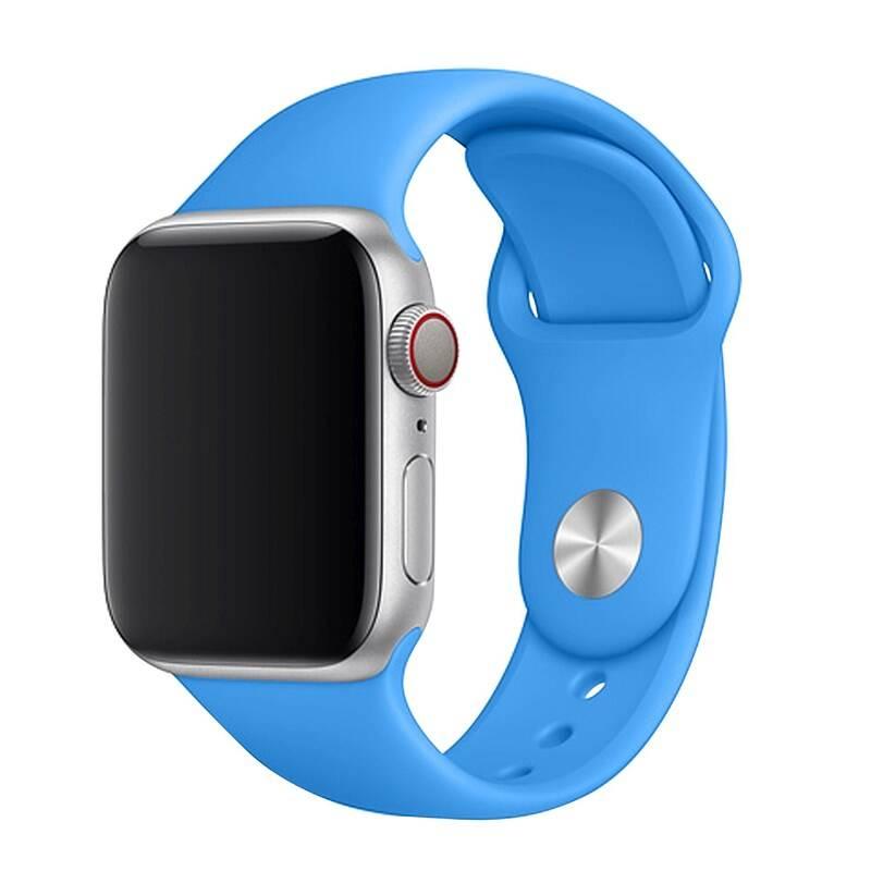 Řemínek FIXED Silicone Strap na Apple Watch 38 40 41 mm - sytě modrý