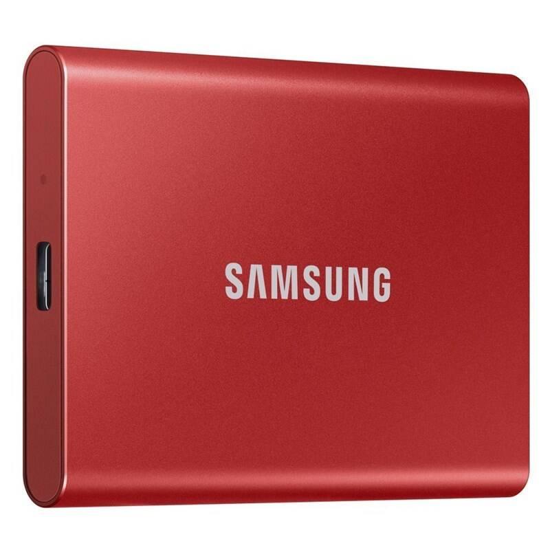 SSD externí Samsung T7 2TB červený