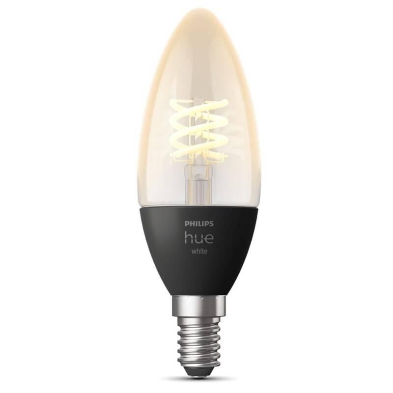 Žárovka LED Philips Hue Bluetooth, filament, 4,5W, E14, White