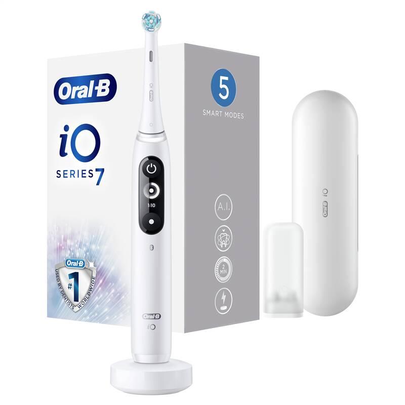 Zubní kartáček Oral-B iO7 Series White Alabaster