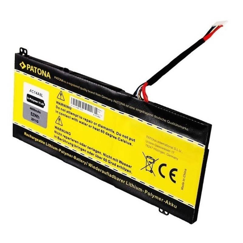 Baterie PATONA pro Acer Aspire VN7, 4600mAh, Li-pol, 11,4V, Baterie, PATONA, pro, Acer, Aspire, VN7, 4600mAh, Li-pol, 11,4V