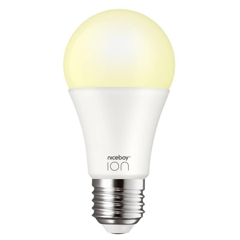 Chytrá žárovka Niceboy ION SmartBulb Ambient E27, 9W, Chytrá, žárovka, Niceboy, ION, SmartBulb, Ambient, E27, 9W