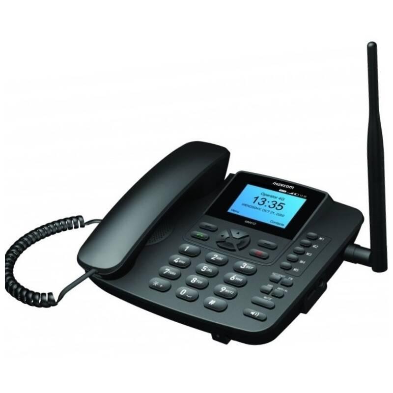 Domácí telefon MaxCom Comfort MM41D černý