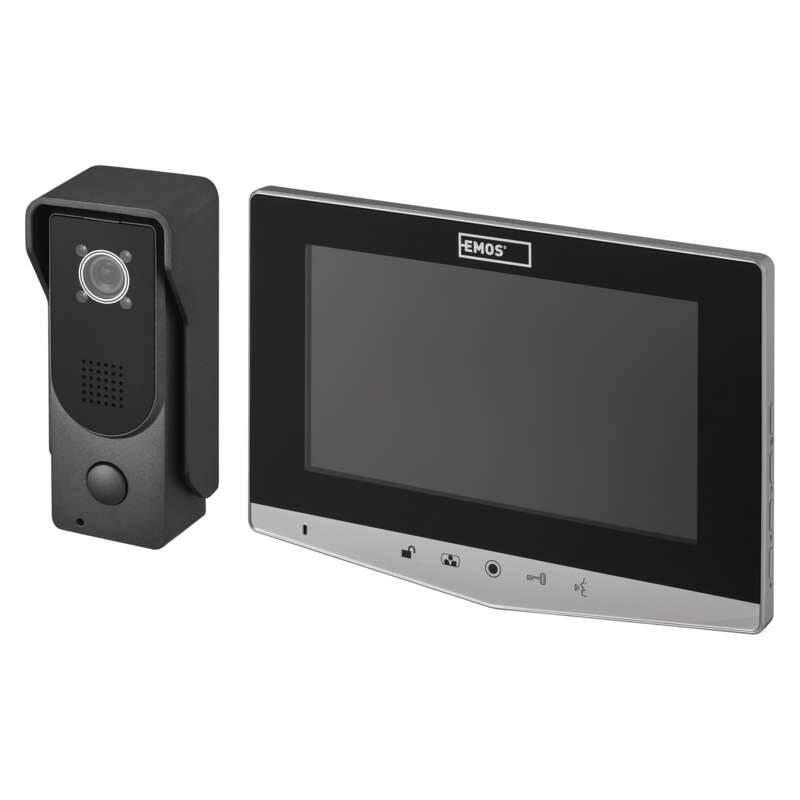 Dveřní videotelefon EMOS EM-05R s ukládáním