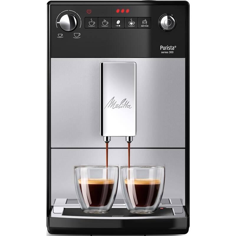 Espresso Melitta Purista F23 0-101 stříbrné