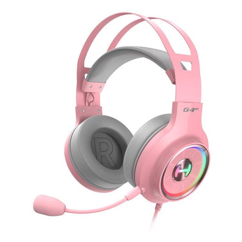 Headset Edifier G4 TE růžový, Headset, Edifier, G4, TE, růžový