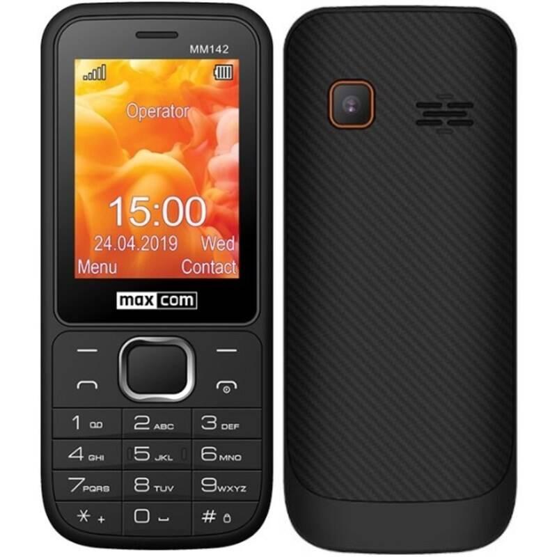 Mobilní telefon MaxCom Classic MM142 černý, Mobilní, telefon, MaxCom, Classic, MM142, černý