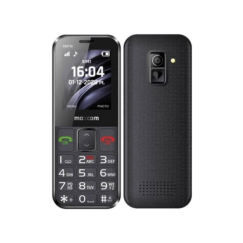 Mobilní telefon MaxCom Comfort MM730 černý