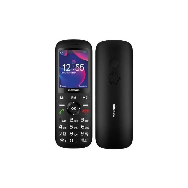 Mobilní telefon MaxCom Comfort MM740 černý