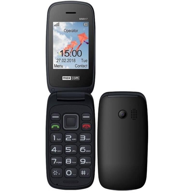 Mobilní telefon MaxCom Comfort MM817 černý