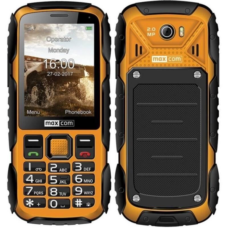Mobilní telefon MaxCom Strong MM920 žlutý