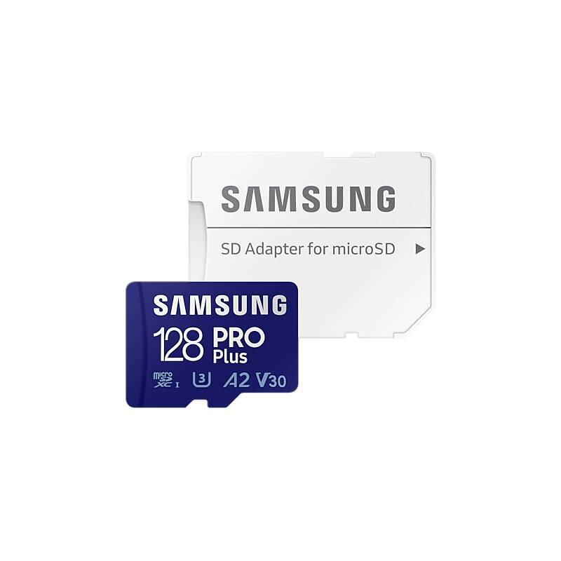 Paměťová karta Samsung Micro SDHC PRO 128GB UHS-I U3 SD adaptér