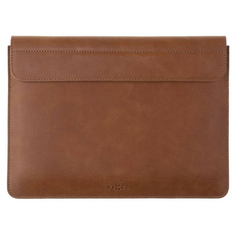 Pouzdro FIXED Oxford na Apple MacBook Pro 15" hnědé