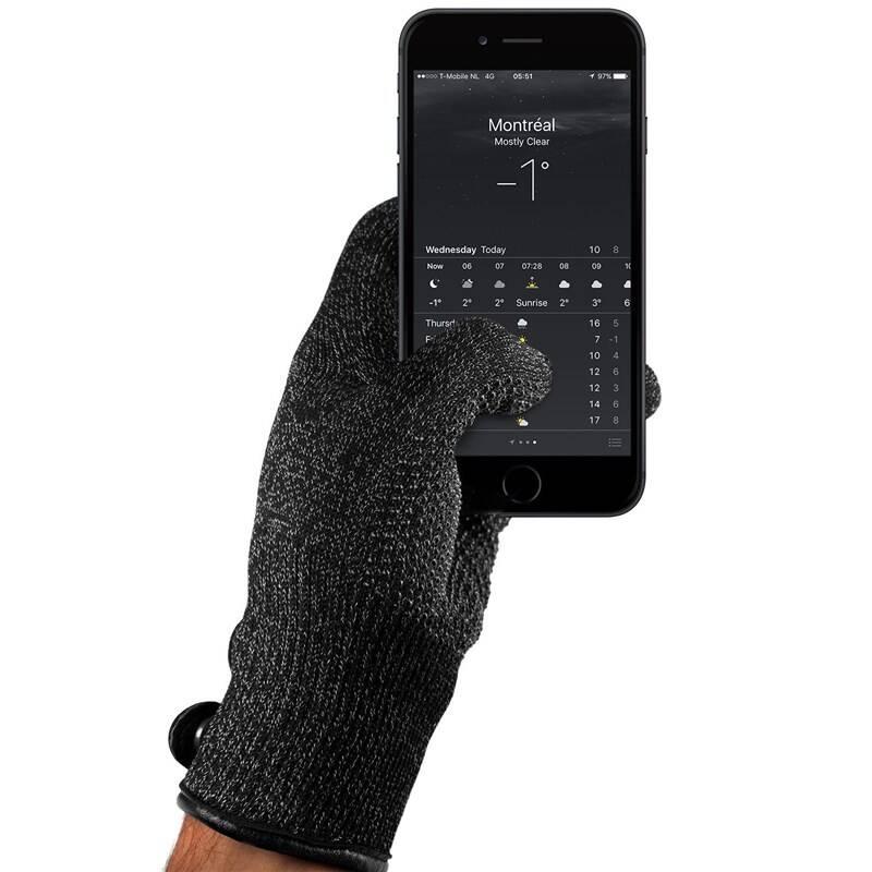 Rukavice MUJJO Jednovrstvé dotykové pro SmartPhone
