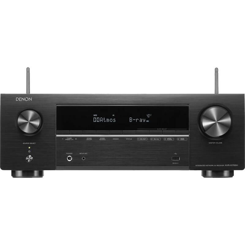 AV Receiver Denon AVR-X1700H černý, AV, Receiver, Denon, AVR-X1700H, černý