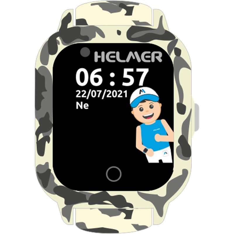 Chytré hodinky Helmer LK 710 dětské s GPS lokátorem šedé, Chytré, hodinky, Helmer, LK, 710, dětské, s, GPS, lokátorem, šedé