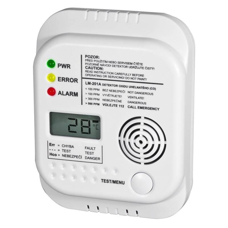 Detektor oxidu uhelnatého Elektrobock LM-201A