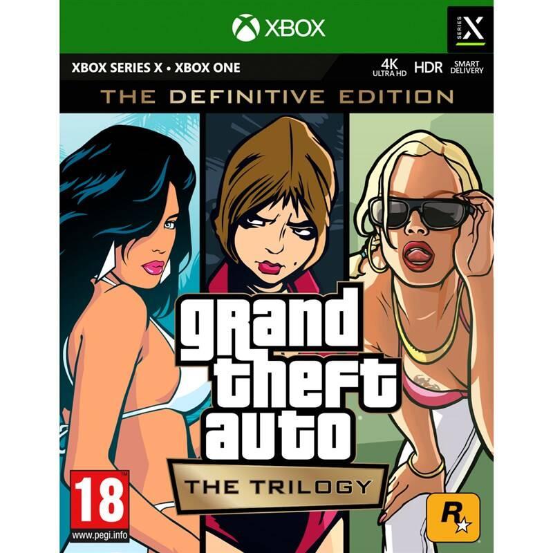 Hra RockStar Xbox One Grand Theft Auto: The Trilogy – The Definitive Edition