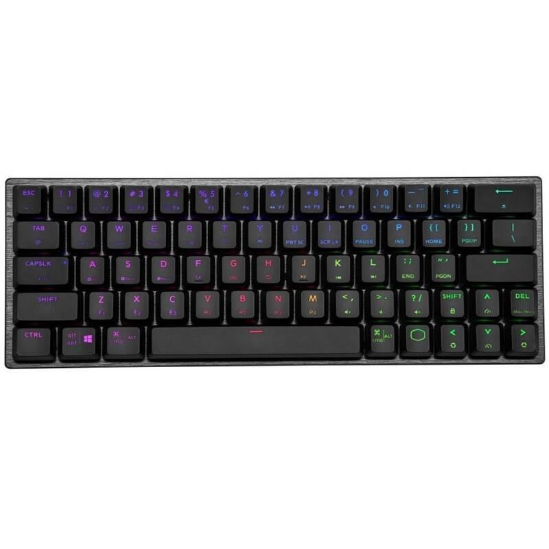 Klávesnice Cooler Master SK622,Bluetooth TTC Low RED Switch, US layout černá, Klávesnice, Cooler, Master, SK622,Bluetooth, TTC, Low, RED, Switch, US, layout, černá