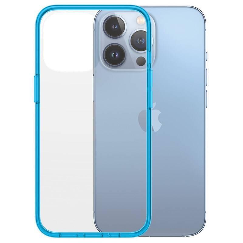 Kryt na mobil PanzerGlass ClearCaseColor na Apple iPhone 13 Pro modrý průhledný, Kryt, na, mobil, PanzerGlass, ClearCaseColor, na, Apple, iPhone, 13, Pro, modrý, průhledný