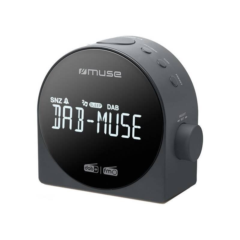 Radiobudík MUSE M-185 CDB, DAB černý