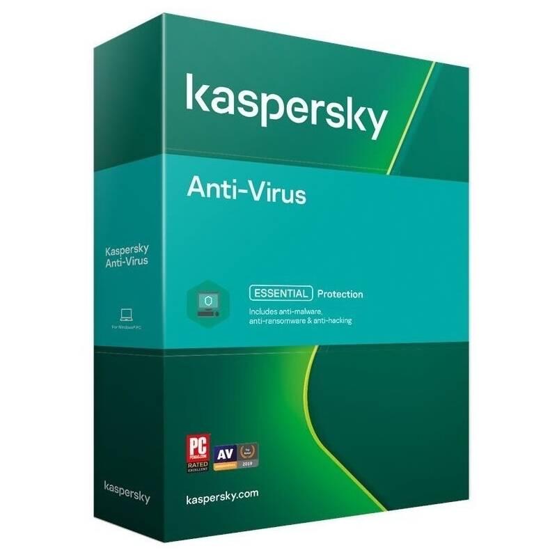 Software Kaspersky Anti-Virus 3x 1 rok
