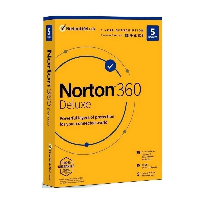 Software Norton 360 DELUXE 50GB CZ