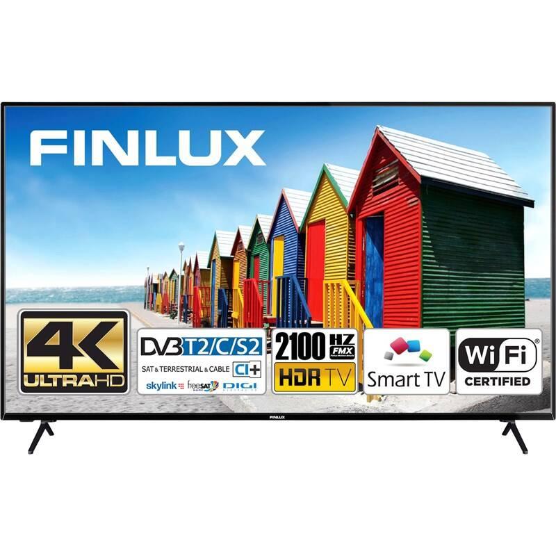 Televize Finlux 65FUF7161 černá, Televize, Finlux, 65FUF7161, černá