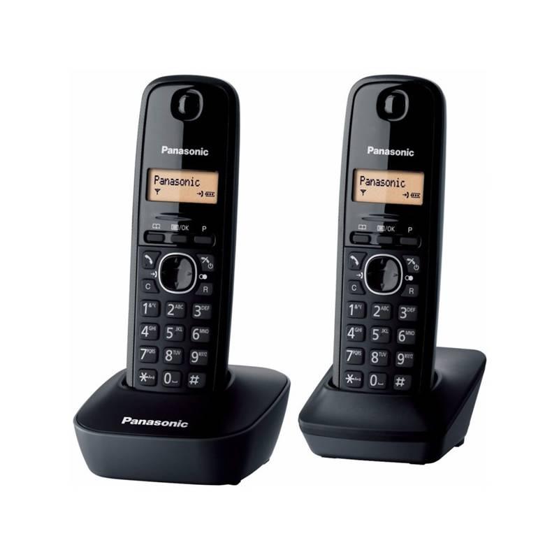 Domácí telefon Panasonic KX-TG1612FXH šedý, Domácí, telefon, Panasonic, KX-TG1612FXH, šedý