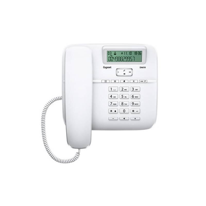 Domácí telefon Siemens Gigaset DA610 bílý, Domácí, telefon, Siemens, Gigaset, DA610, bílý