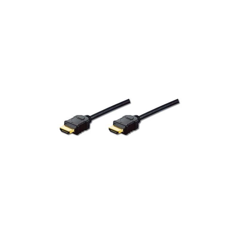 Kabel Digitus HDMI 1.4, 1m, 2x stínený, Kabel, Digitus, HDMI, 1.4, 1m, 2x, stínený