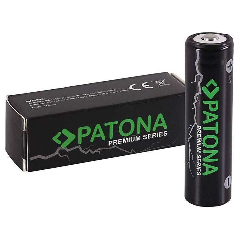 Baterie nabíjecí PATONA Premium Li-lon, 18650, 3350mAh, 3,7V, 1ks, Baterie, nabíjecí, PATONA, Premium, Li-lon, 18650, 3350mAh, 3,7V, 1ks