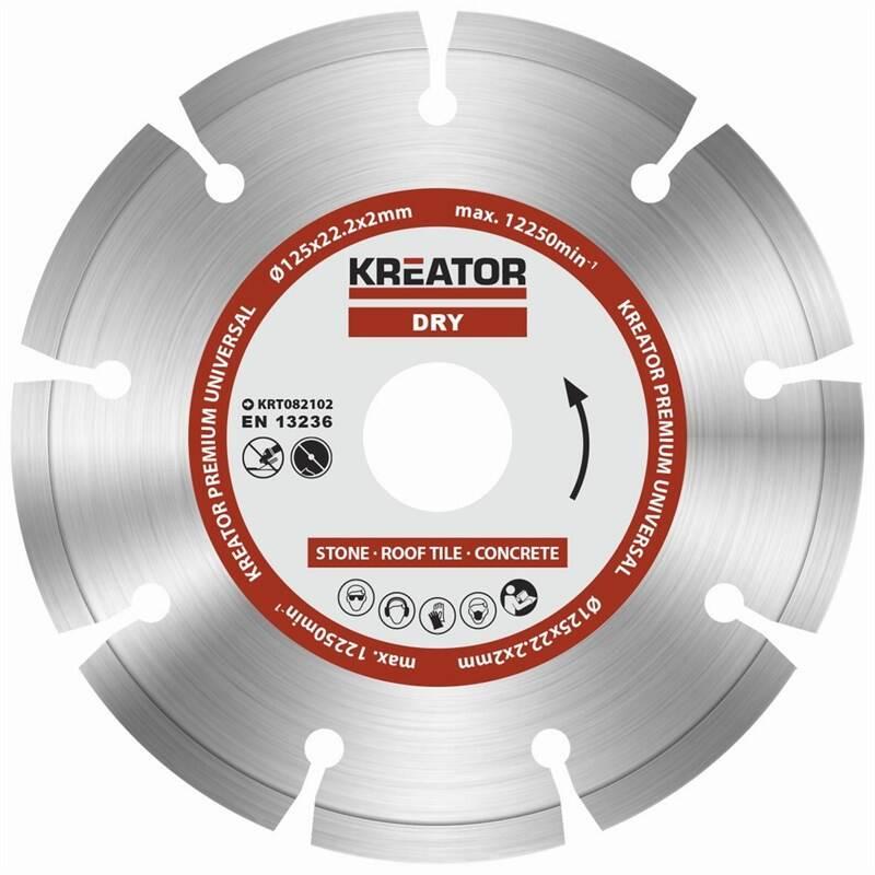 Kotouč diamantový Kreator KRT082102