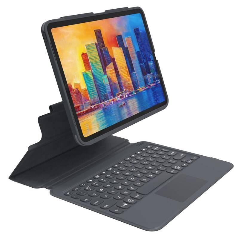 Pouzdro na tablet s klávesnicí ZAGG Pro Keys s trackpadem na Apple iPad Pro 11“ iPad Air 10,9“ CZ černé