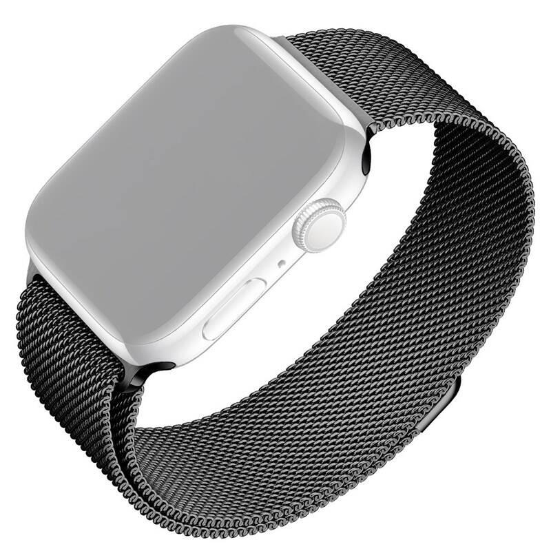 Řemínek FIXED Mesh Strap na Apple Watch 38 40 41mm černý