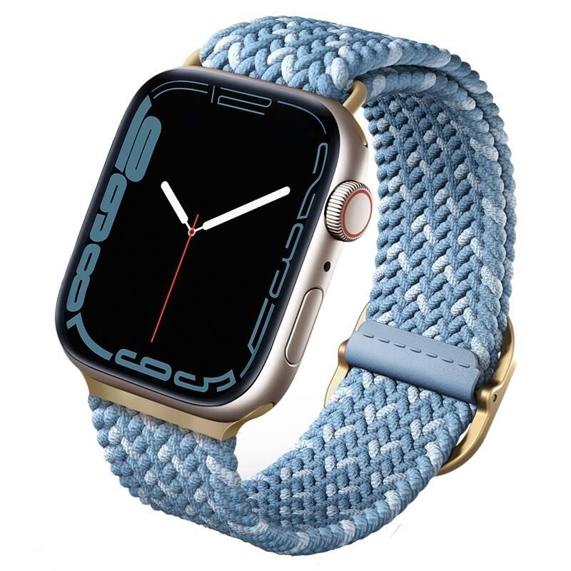 Řemínek Uniq Aspen Designer Edition na Apple Watch 38 40 41mm modrý