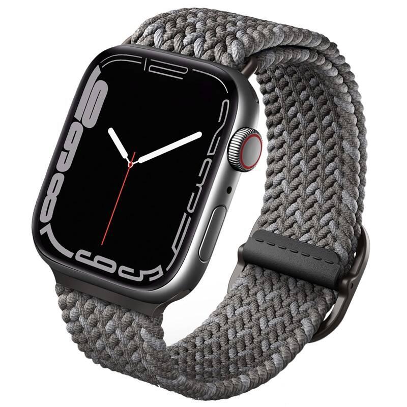 Řemínek Uniq Aspen Designer Edition na Apple Watch 42 44 45mm šedý