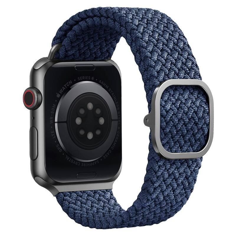 Řemínek Uniq Aspen na Apple Watch 42 44 45mm modrý